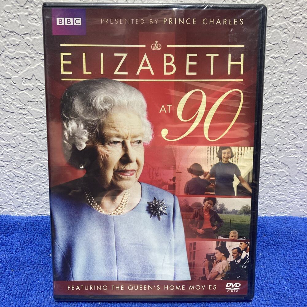 Elizabeth at 90 (DVD) New Sealed BBC Video Prince of Wales British Royal Family